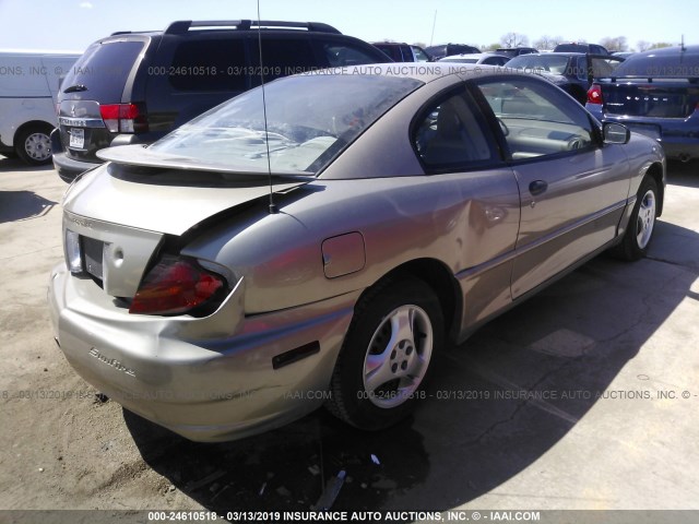 1G2JB12F347337026 - 2004 PONTIAC SUNFIRE BROWN photo 4