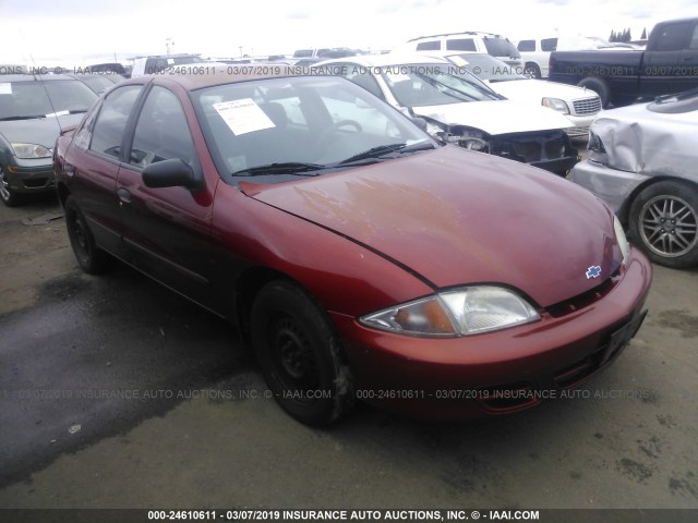1G1JF524017371547 - 2001 CHEVROLET CAVALIER LS RED photo 1