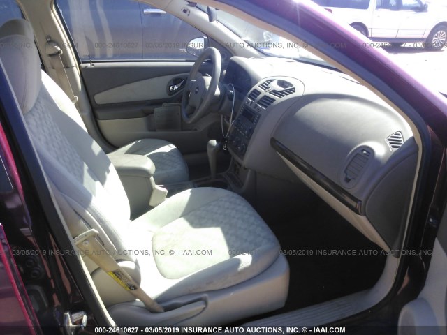 1G1ZT54855F178608 - 2005 CHEVROLET MALIBU LS BURGUNDY photo 5