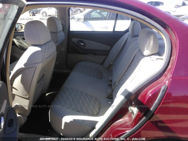 1G1ZT54855F178608 - 2005 CHEVROLET MALIBU LS BURGUNDY photo 8