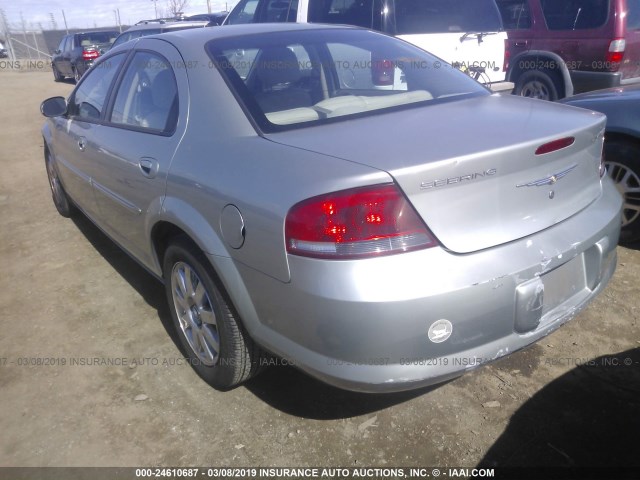 1C3EL66R95N537325 - 2005 CHRYSLER SEBRING LIMITED SILVER photo 3