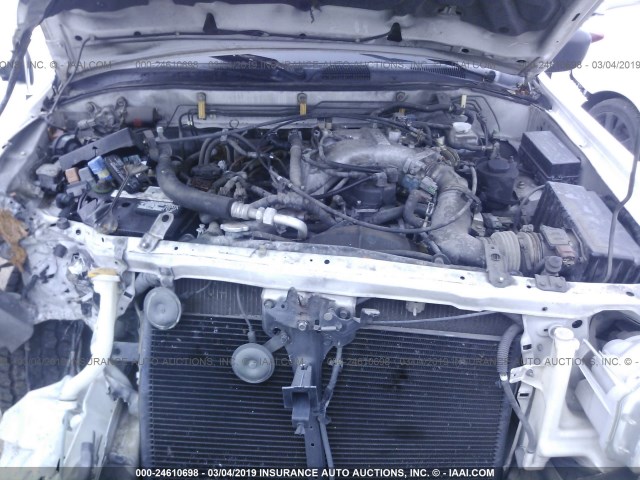 JN8AR07S9XW364026 - 1999 NISSAN PATHFINDER LE/SE/XE WHITE photo 10