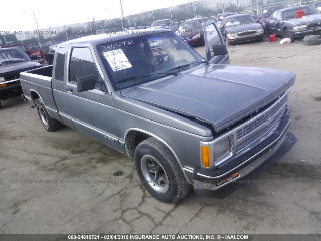 1GCCS19Z8N0105472 - 1992 CHEVROLET S TRUCK S10 GRAY photo 1