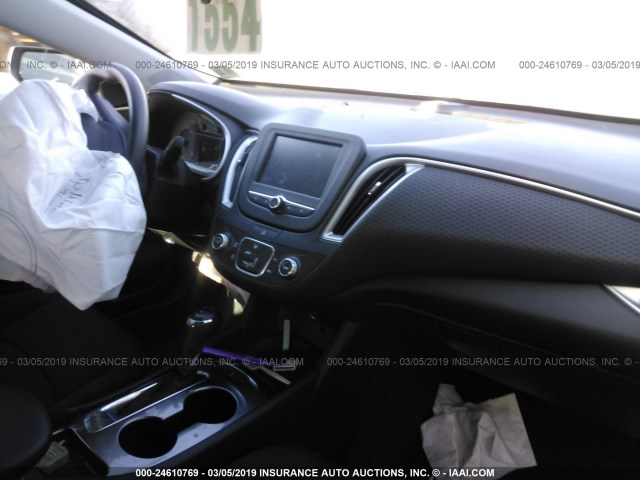 1G1ZB5ST7JF252051 - 2018 CHEVROLET MALIBU LS BLACK photo 5