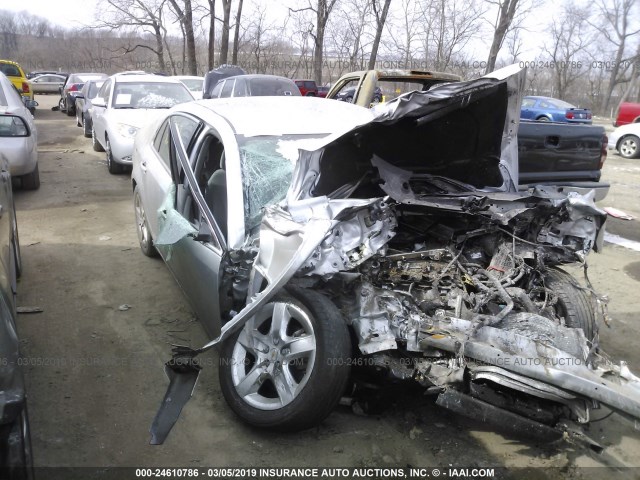 1G1ZB5E14BF182908 - 2011 CHEVROLET MALIBU LS SILVER photo 1