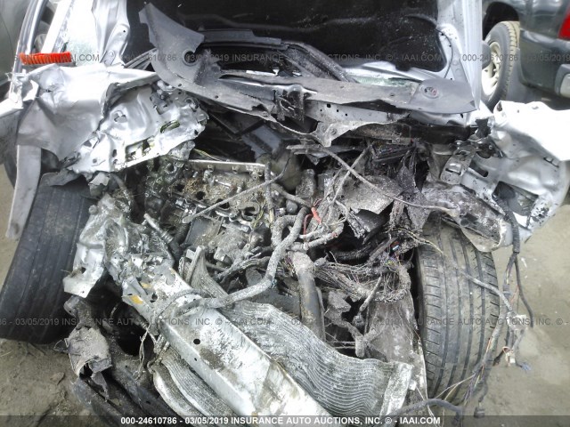 1G1ZB5E14BF182908 - 2011 CHEVROLET MALIBU LS SILVER photo 10