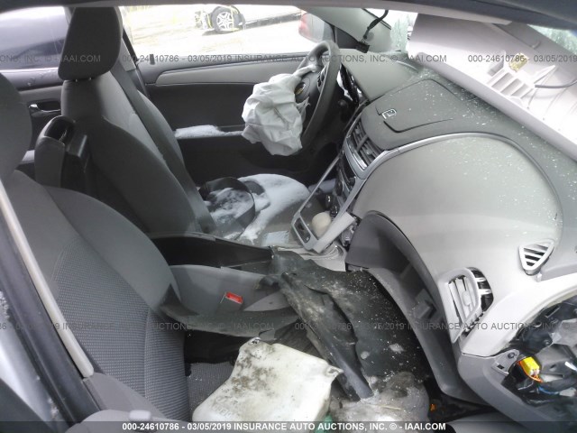 1G1ZB5E14BF182908 - 2011 CHEVROLET MALIBU LS SILVER photo 5