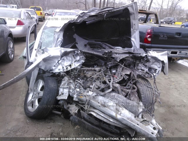 1G1ZB5E14BF182908 - 2011 CHEVROLET MALIBU LS SILVER photo 6