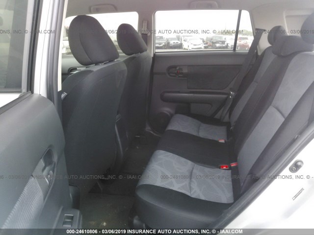 JTLZE4FE9CJ021712 - 2012 TOYOTA SCION XB 银色 照片 8