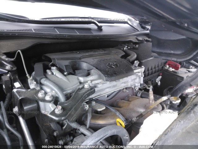 4T1BF1FK1CU605630 - 2012 TOYOTA CAMRY SE/LE/XLE BLACK photo 10