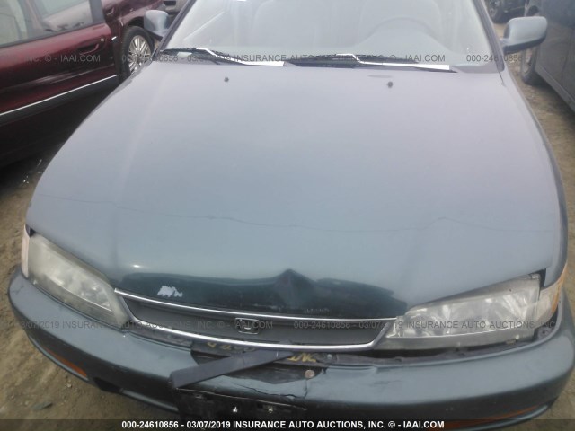 1HGCD5650TA269083 - 1996 HONDA ACCORD EX/EX-R GRAY photo 6