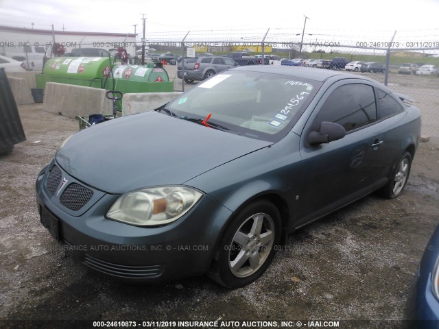 1G2AS18HX97241569 - 2009 PONTIAC G5 BLUE photo 2