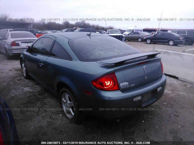 1G2AS18HX97241569 - 2009 PONTIAC G5 BLUE photo 3