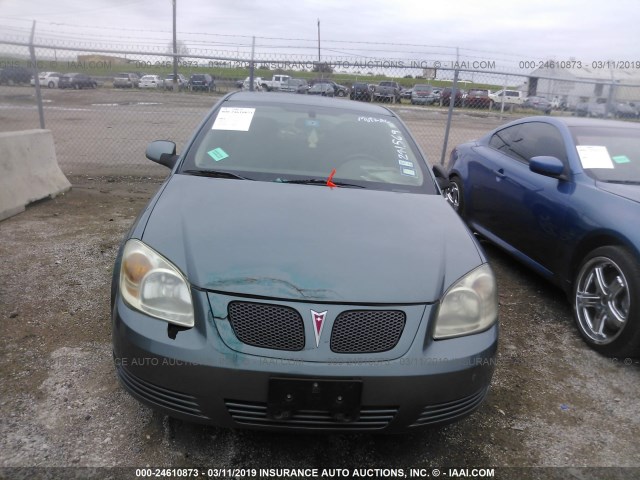 1G2AS18HX97241569 - 2009 PONTIAC G5 BLUE photo 6