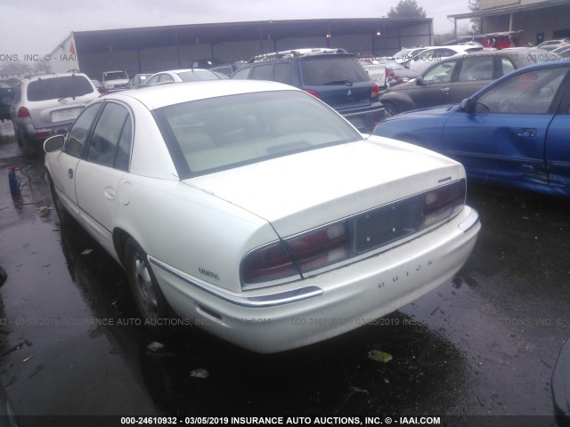 1G4CU5215X4626498 - 1999 BUICK PARK AVENUE ULTRA WHITE photo 3