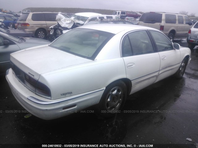 1G4CU5215X4626498 - 1999 BUICK PARK AVENUE ULTRA WHITE photo 4