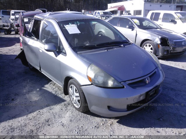 JHMGD37448S010154 - 2008 HONDA FIT SILVER photo 1