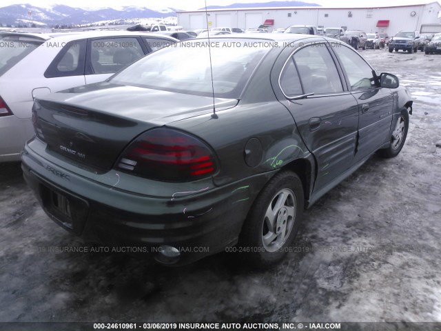 1G2NF52T2YC539971 - 2000 PONTIAC GRAND AM SE1 GREEN photo 4