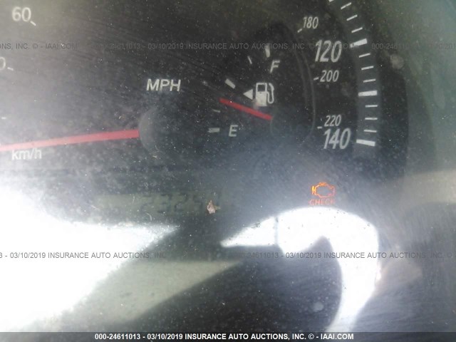 JTDBE32K020103593 - 2002 TOYOTA CAMRY LE/XLE/SE GRAY photo 7