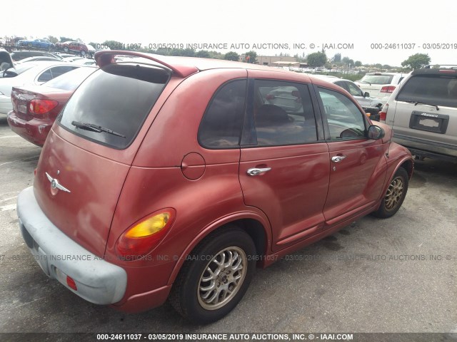 3C4FY48B82T309432 - 2002 CHRYSLER PT CRUISER CLASSIC RED photo 4