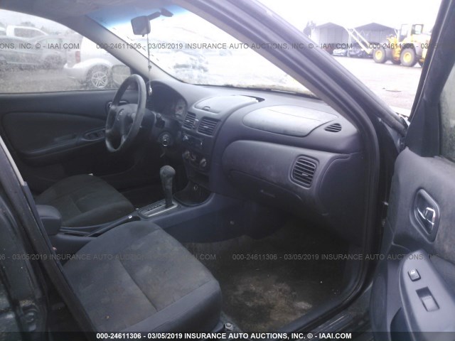 3N1BB51D11L119491 - 2001 NISSAN SENTRA SE BLACK photo 5