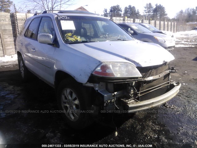 2HNYD18603H554994 - 2003 ACURA MDX TOURING SILVER photo 1