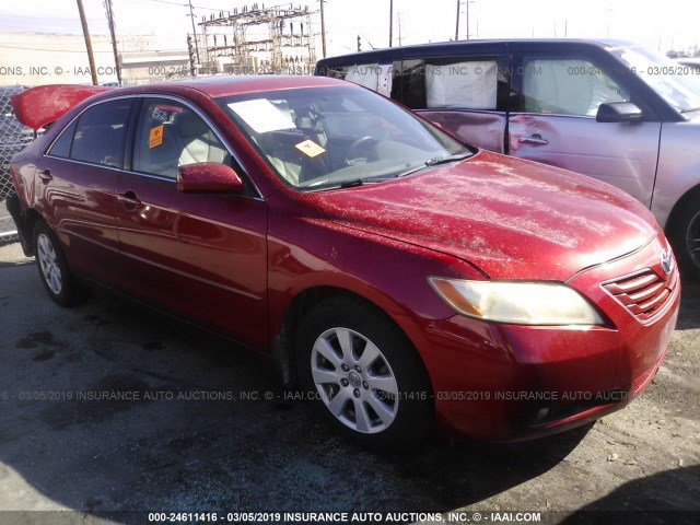 JTNBE46K173121490 - 2007 TOYOTA CAMRY NEW GENERAT CE/LE/XLE/SE RED photo 1