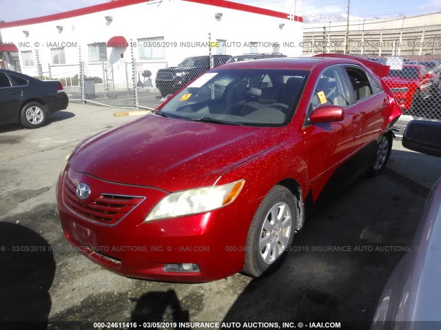 JTNBE46K173121490 - 2007 TOYOTA CAMRY NEW GENERAT CE/LE/XLE/SE RED photo 2