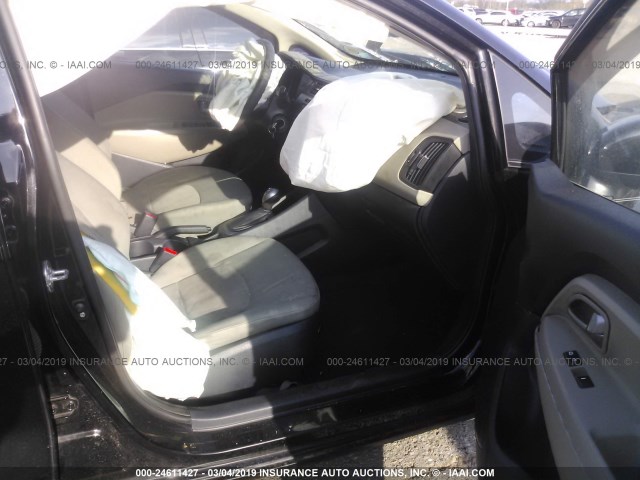 KNADM4A32F6478378 - 2015 KIA RIO LX BLACK photo 5