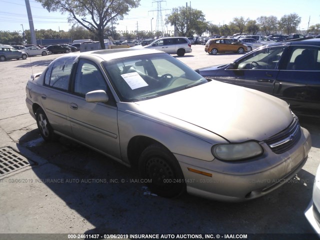 1G1NE52J92M682911 - 2002 CHEVROLET MALIBU LS TAN photo 1
