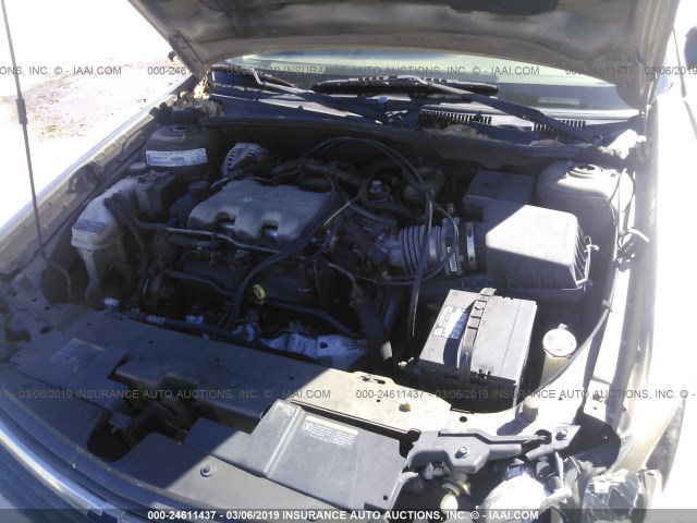1G1NE52J92M682911 - 2002 CHEVROLET MALIBU LS TAN photo 10