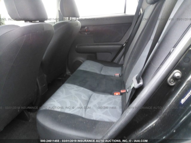 JTLZE4FE7CJ004231 - 2012 TOYOTA SCION XB BLACK photo 8