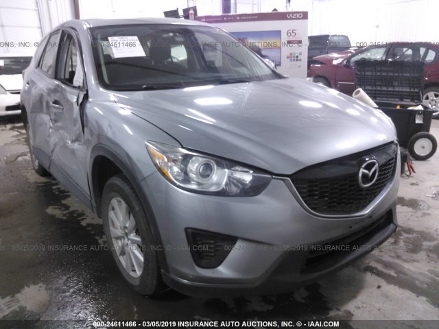 JM3KE4BE0E0376867 - 2014 MAZDA CX-5 SPORT GRAY photo 1