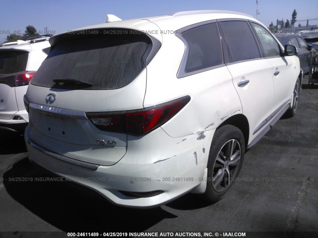 5N1AL0MN7GC532562 - 2016 INFINITI QX60 WHITE photo 4