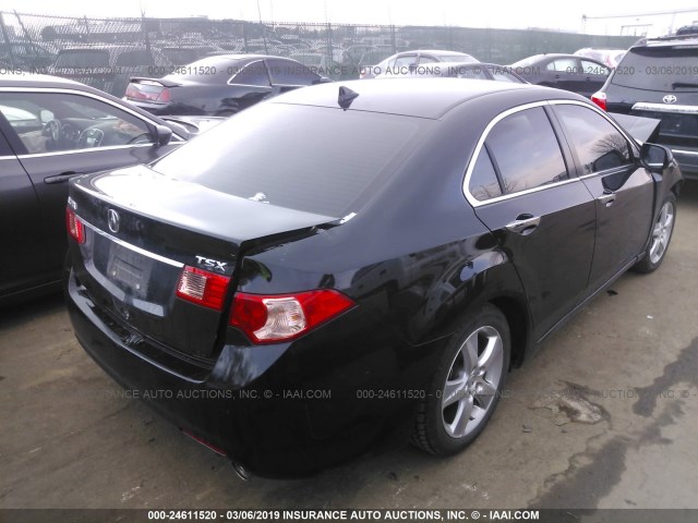 JH4CU2F61EC003373 - 2014 ACURA TSX TECH BLACK photo 4