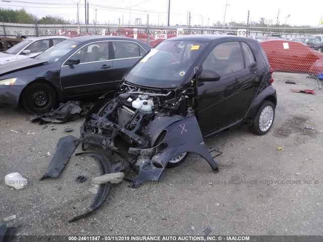 WMEEJ3BA5FK816615 - 2015 SMART FORTWO PURE/PASSION BLACK photo 2