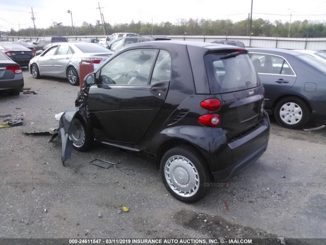 WMEEJ3BA5FK816615 - 2015 SMART FORTWO PURE/PASSION BLACK photo 3