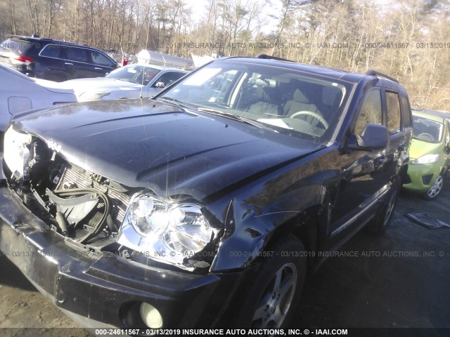 1J4HR48NX6C341763 - 2006 JEEP GRAND CHEROKEE LAREDO/COLUMBIA/FREEDOM 黑色 照片 2