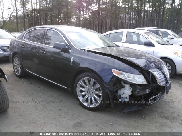 1LNHM93R39G633579 - 2009 LINCOLN MKS BLACK photo 1