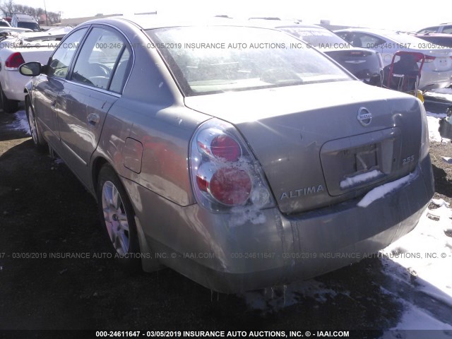 1N4AL11D15C383123 - 2005 NISSAN ALTIMA S/SL GOLD photo 3