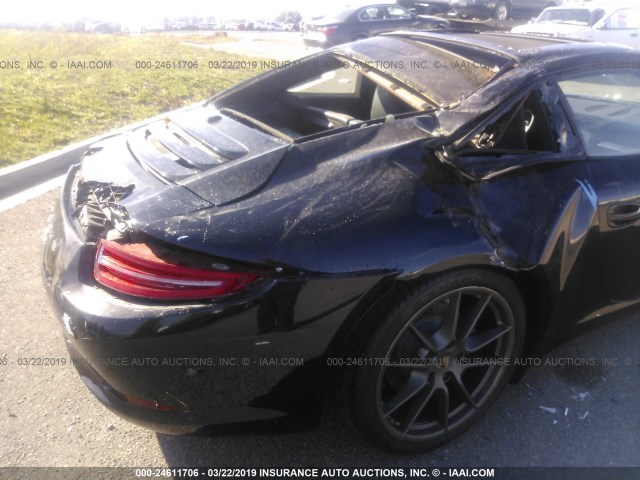 WP0AA2A94DS108092 - 2013 PORSCHE 911 CARRERA BLACK photo 6