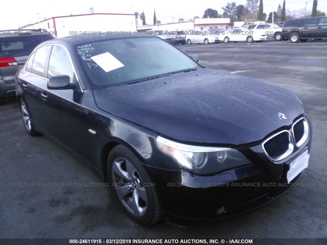 WBANA53515B856844 - 2005 BMW 525 I BLACK photo 1