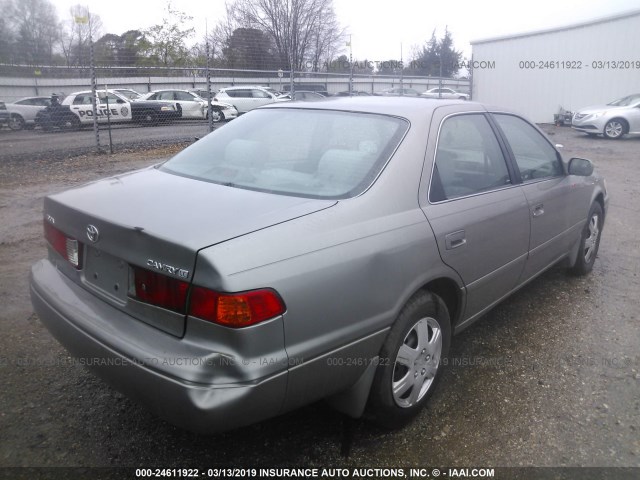4T1BG22K7YU631262 - 2000 TOYOTA CAMRY CE/LE/XLE 金色 照片 4