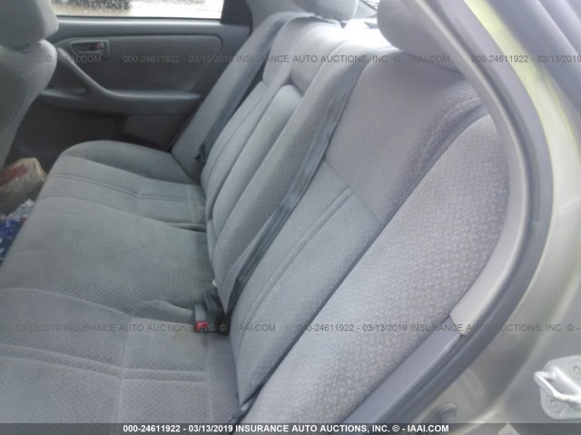 4T1BG22K7YU631262 - 2000 TOYOTA CAMRY CE/LE/XLE 金色 照片 8