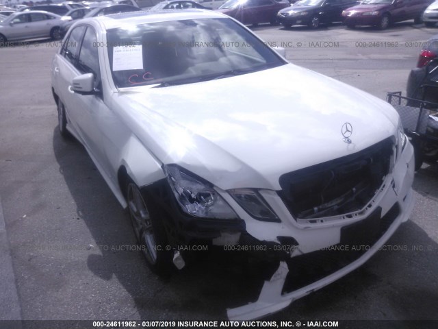 WDDHF5GB6BA499699 - 2011 MERCEDES-BENZ E 350 WHITE photo 6