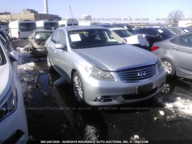 JNKAY01F48M650923 - 2008 INFINITI M35 SPORT SILVER photo 1