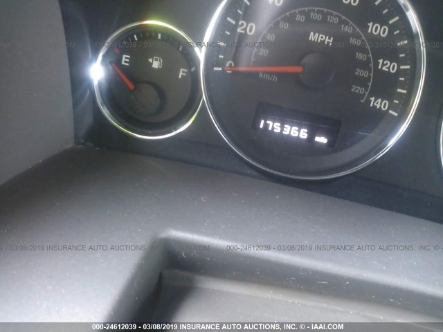 1J8HG48K28C236373 - 2008 JEEP COMMANDER SPORT ბურგუნდია ფოტო 7