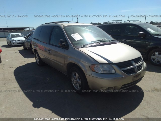 2D4GP44L97R203252 - 2007 DODGE GRAND CARAVAN SXT GOLD photo 1