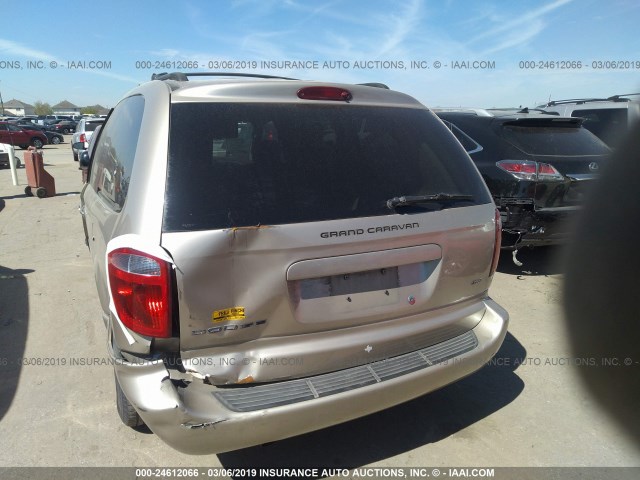 2D4GP44L97R203252 - 2007 DODGE GRAND CARAVAN SXT GOLD photo 6