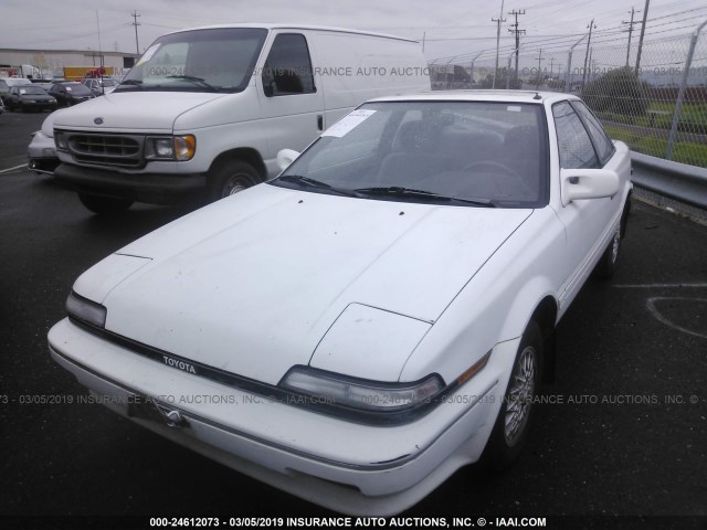 JT2AE96J7L3355236 - 1990 TOYOTA COROLLA SR5 WHITE photo 2